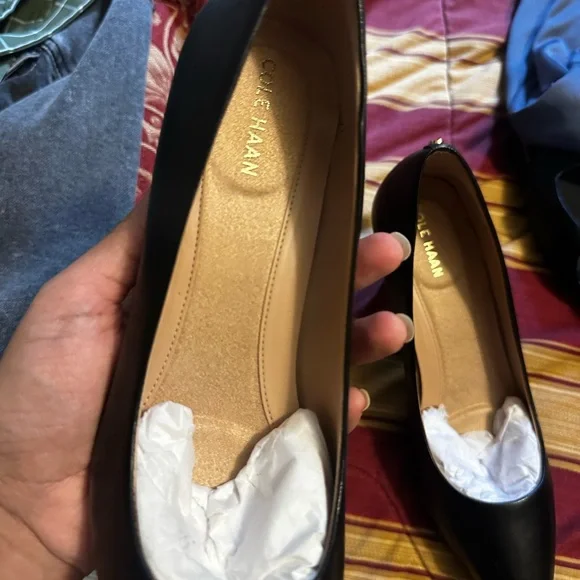 Cole Haan Women's Classic Black Heels - Picture 3 of 6